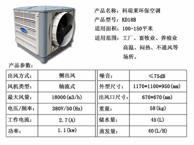【批发销售环保水帘空调广州节能环保空调】价格,厂家,图片,其他制冷设备,东莞市瑞社机电设备工程-